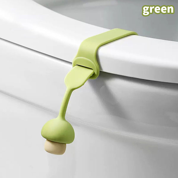 Toalettlokk Løftesete Håndtaksholder Toalettlokk Løfteverktøysete Green