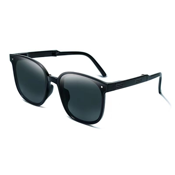 Fashion Damsolglasögon Polarized UV400 Vikbar med Box Sun B