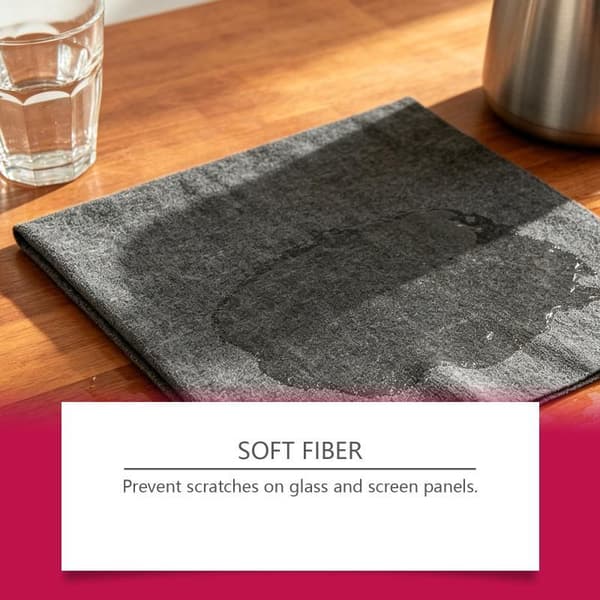 6-pack mikrofiberrengöringsdukar för glasfönster kök hushåll