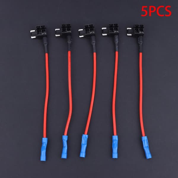 12V sikringsholder Add-a-circuit TAP-adapter Micro2 Mini Liten APM A 5PCS