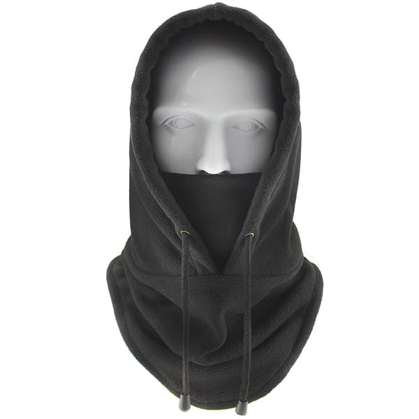 Fleece mænds Balaclava vinterhat Beanies Warmer Vindtæt Fuld Blue