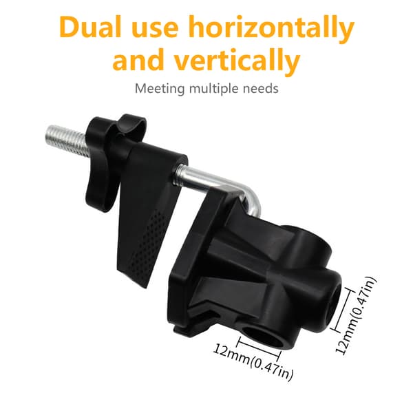 Cantilever Bracket Clamp Non-Slip Universal 7 Shape Hestespænde