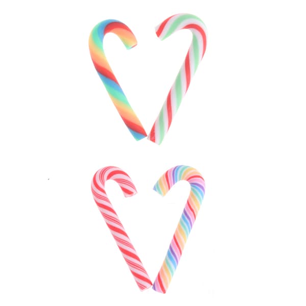 5 stk juledekoration Miniature dukkehus e Candy Cane Craf A1