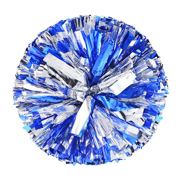 1 stk. Plast Dobbelt Hull Håndtak Cheerleader Pom Poms Metallic St A8