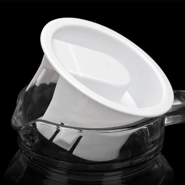 Lokk Glass Vann Karaffel Dekker Anti Dust Non Sprut Flaske Plugg 2pcs