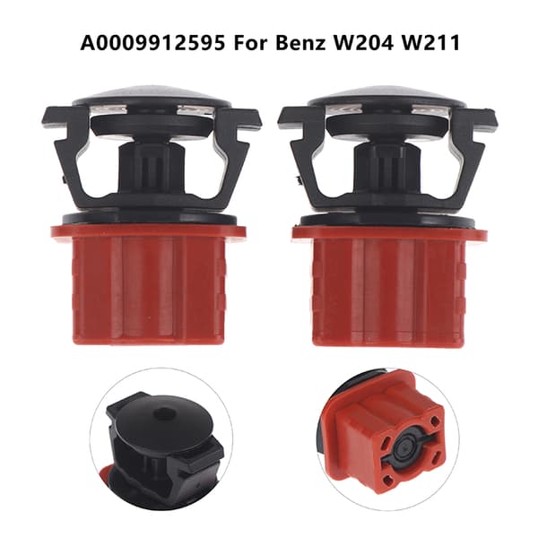 2/5 sett øvre radiatorfestepinner for Benz C204 W211 vanntank 2sets
