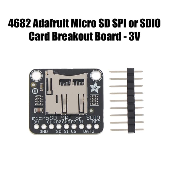 4682 Adafruit Micro SD SPI eller SDIO kort breakout modul