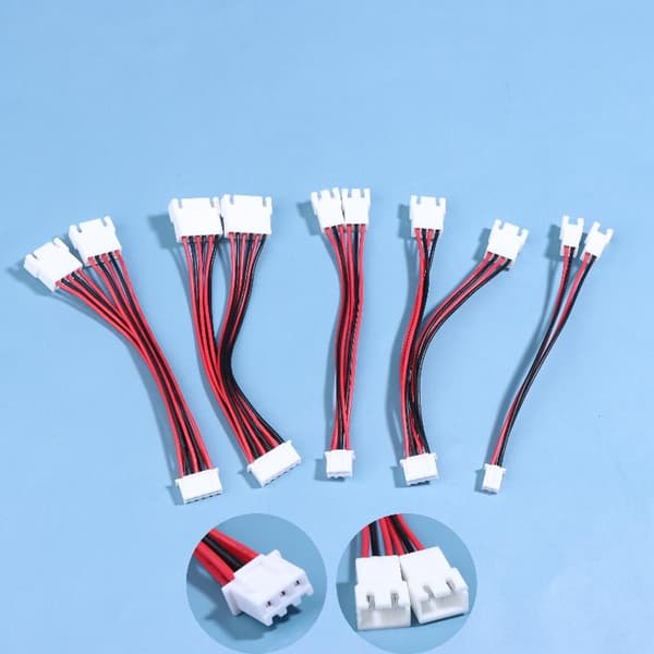 XH2.54MM Y-Splitter Kabel Han Til 2 Hun Stik 2/3/4/5/6 A3 3Pcs