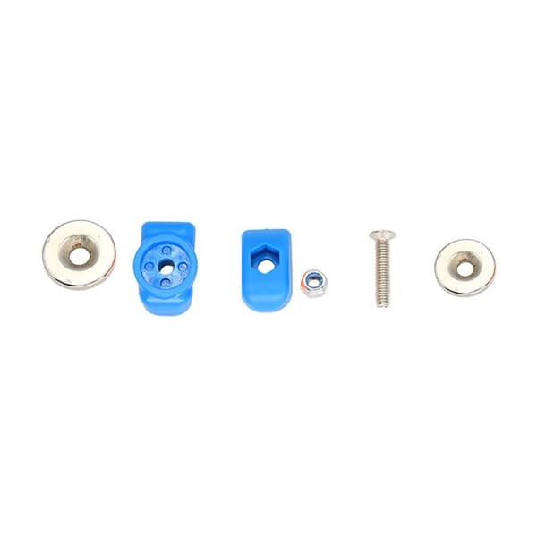 Magnetisk mikrofonfeste for HM-133V HM-207/2730 2720 håndmikrofon Blue