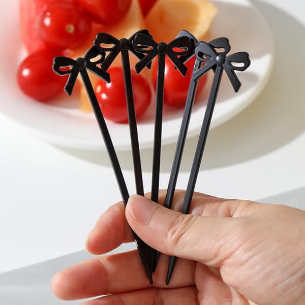 20 stk. mini fruktgafler tannpirkere spydsett for barn A2