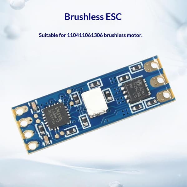 2S-3S DC 5V-16V 8A Mini RC -harjaton ESC PWM-moottoriohjain 1Pcs