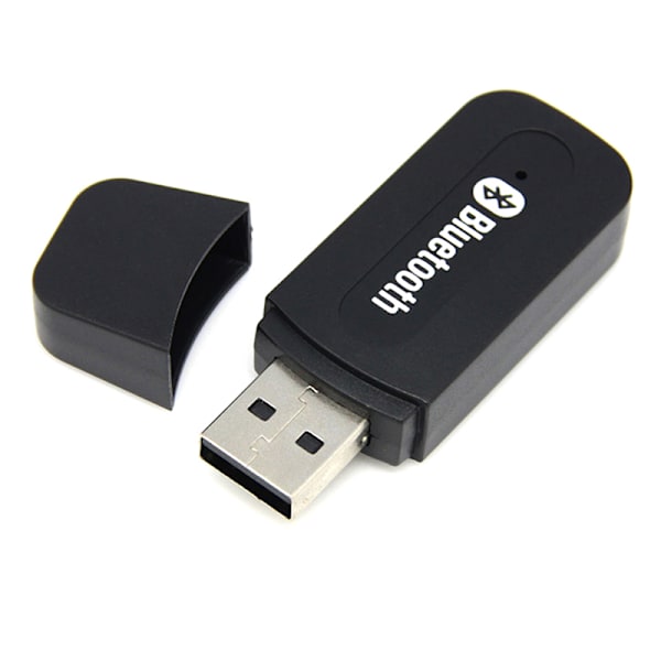 Ny USB trådlös Bluetooth-kompatibel o Mottagare Sändare Annons Black