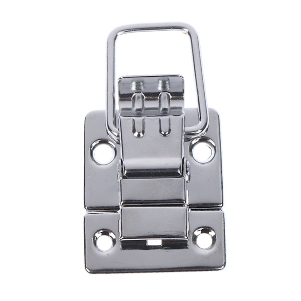2 stk. rustfrit stål krom vippegreb til brystkasse etui sag