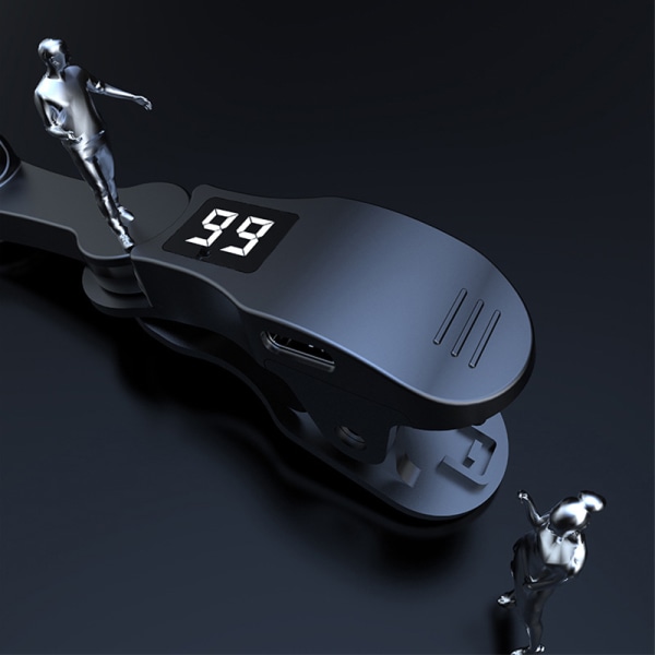 Digital Auto Clicker for smarttelefonapper Video Live Streaming Black