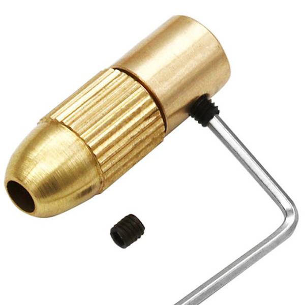 7 st 2,35/3,17 mm mässingshylsa miniborrchuckar för elektriska Mo 3.17mm 7pcs