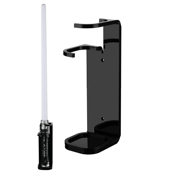 Akryl Clear Light Sabre Stativ Väggfäste Förvaringsställ med Sc Clear