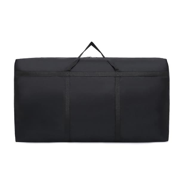 1 stk. ekstra stor vanntett flyttebag, vaskepose, handlepose Black