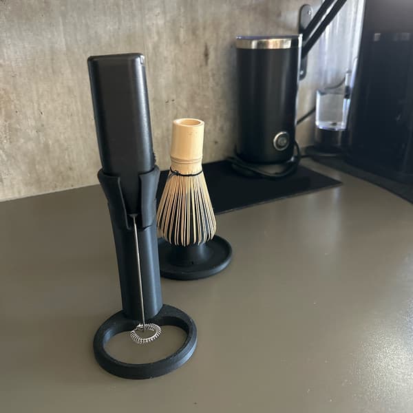 Melkeskummerholder Kaffe- og melkeskummerstativ Elektrisk egg A4
