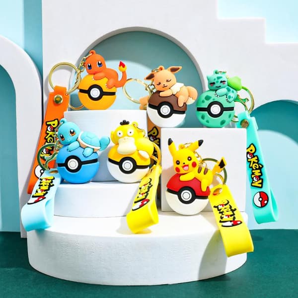 Pokémon Poké Ball Nøgleringssæt A5