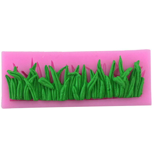 Ny DIY 3D kake dekorerende gressformet fondant sukker kake Sili