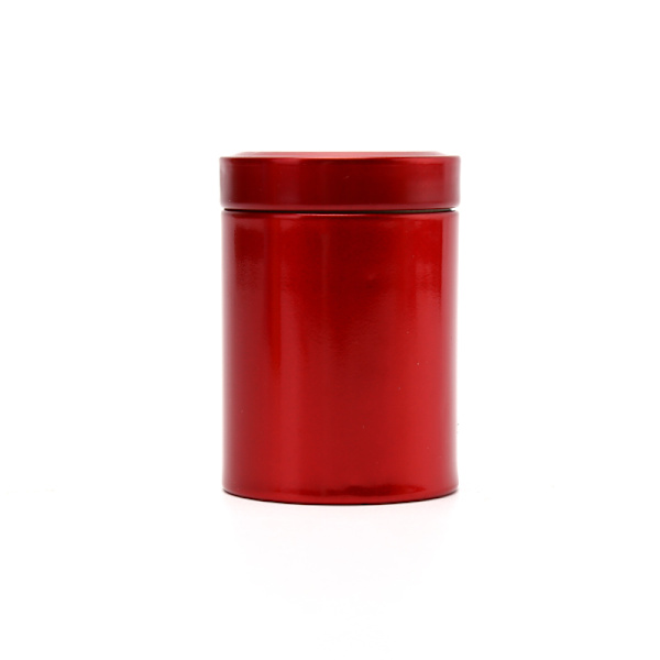 Aluminium Oppbevaringskaffebokser Tebladerbeholder Bærbar Orga Black