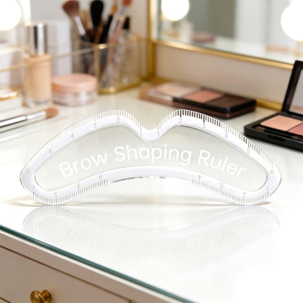 Microblading Brynkartleggingslinjal Rask Brynforming Design Mål