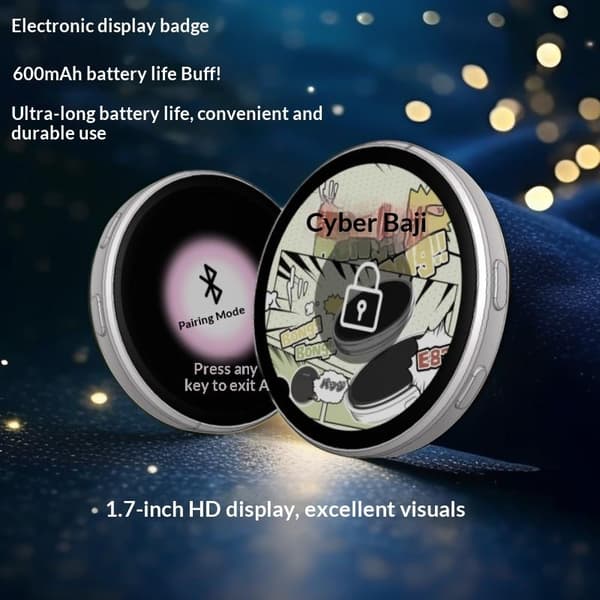 1 st Anime Elektronisk Display Bild- och Videospelare Display Black