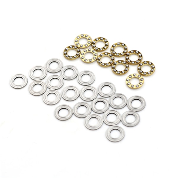 10 st Modell F8-16M 8x16x5mm Miniatyr Axial Metallkullagring B