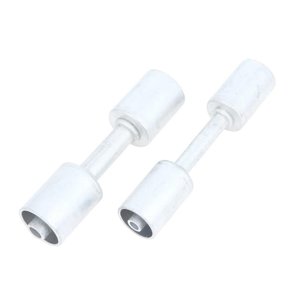 #6/8/10 Lige Aluminium Beadlock Samlingsfitting - Til A/C Rød A2