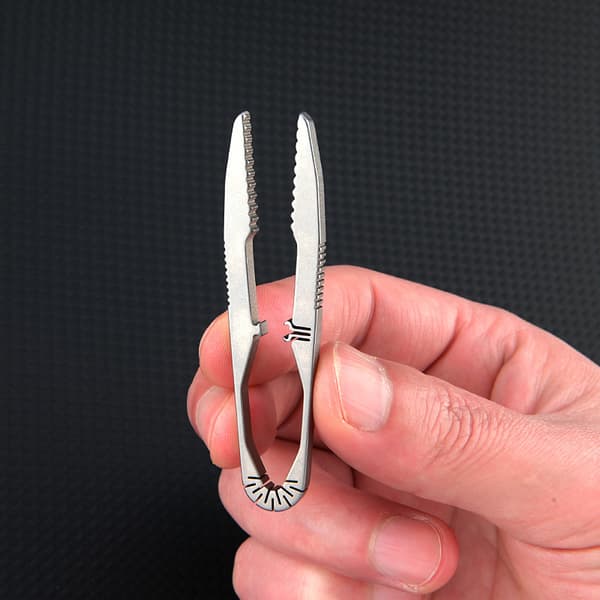 Titanium Legering Pinsett Clip Mini Titan Pinsett Liten Titan