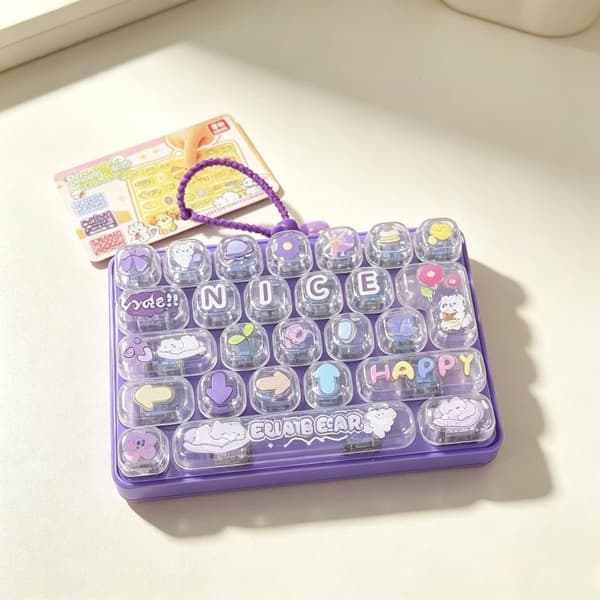e 26 Grid Tastatur Clicker Fidget Legetøj Dekompressionsknap A3