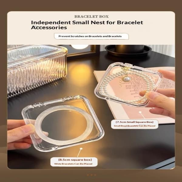 Sminke Baderom Oppbevaring Multifunksjonell Kosmetisk Egg Holder Boks A2