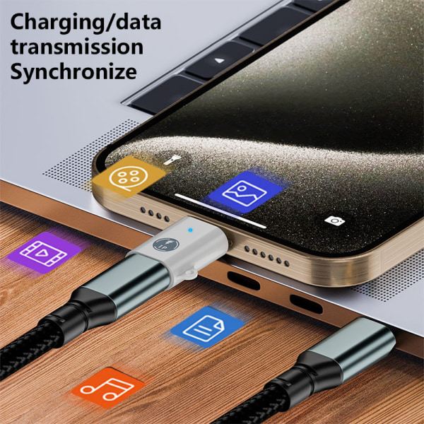 60 W USB-C - Lightning Type-C PD -sovitin iPhone 15 -laturille A2