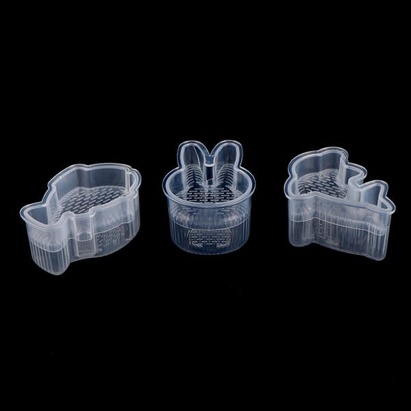 3 st/set tecknad form risbollsmögel sushi rulle bento press mo 3Pcs