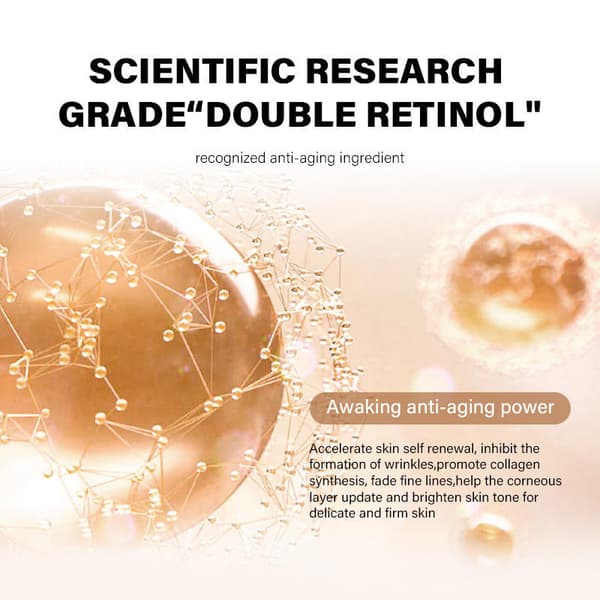 MOIKA Retinol Concealing Retinol Reparerende Krem Hydrerende Fuktighetskrem 30g 2pcs