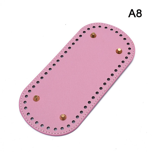 22*10cm pitkä pohja neulotulle laukkulle Nahkalaukun pohja Käsintehty B A8