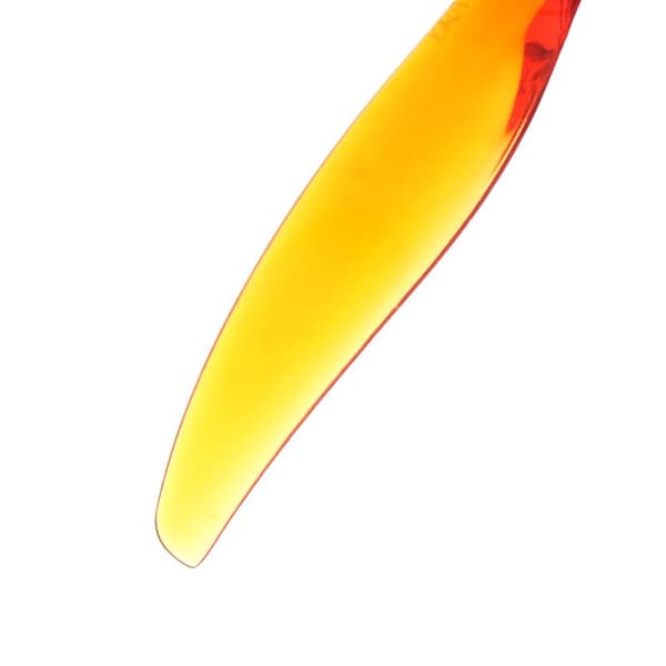3-blads FPV-dronepropeller med slitesterk PC-konstruksjon og B Orange