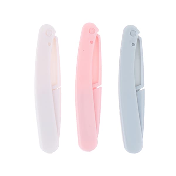 1 STK Eyebrow Razor Facial Hair Remover Makeup Tools Trimmer Sha White