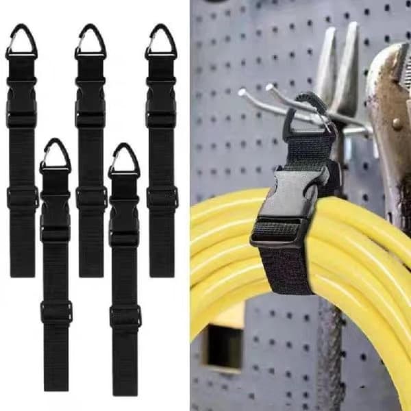 45/55/65 cm justerbar skjøteledningsorganisator med 3-akset spenne A3
