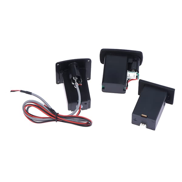 1 sett 9V batteriholderdekselboks for akustisk gitarbass A3