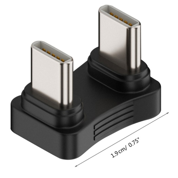 Type-C 180 graders vinklet adapter