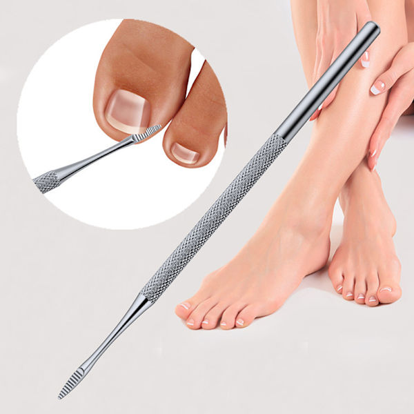 Inåtväxande tå nagellyftare Chiropody nagelfil Single End Set