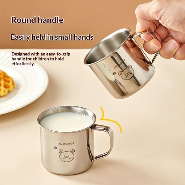 50/100/150 ml drickskopp i rostfritt stål med handtag kaffe dr A 100ml