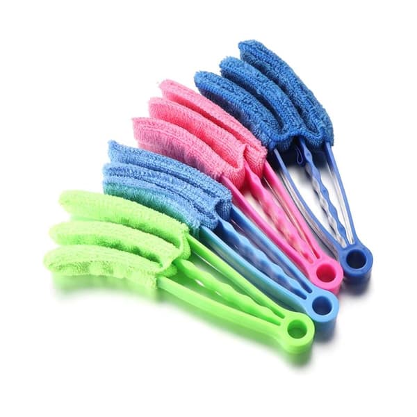 Mikrofiber persiennerenserbørste avtakbar vaskbar klut A4