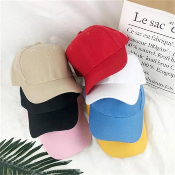 Ikonisk basebollkeps Cap Cap Cap Strand Cap Yellow