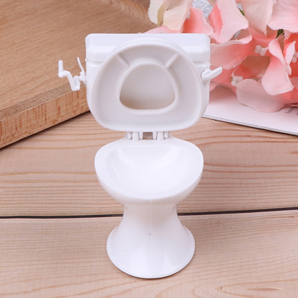 Dukkehusmøbler Vintage Badeværelse Toilet Miniature Legetøj