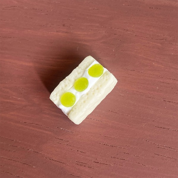 e Mini Simulering Frukt Sandwich Doll Leker Tilbehør Miniatur A2