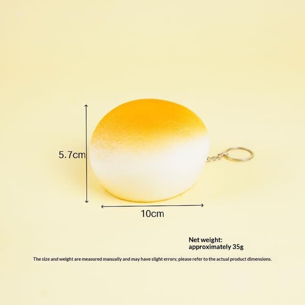 Realistinen höyrytetty pulla Squishy-lelu hitaasti nouseva Fidget-lelu A4