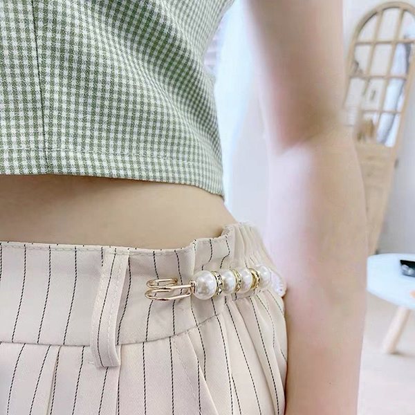 3 Stk Dameklær Brosjesett Perle Rhinestone Brosjer til C  3PCS