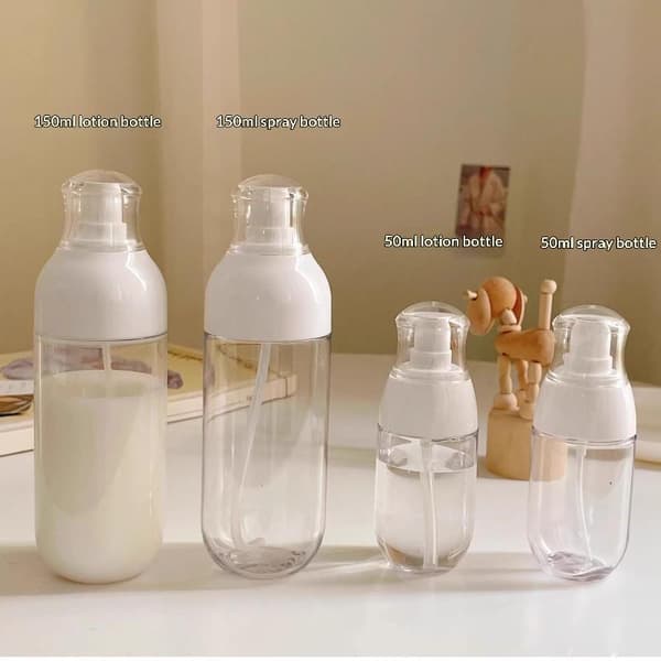 1 st bärbara rese-sprayflaskor påfyllningsbar lotiondispenser spray 100ML